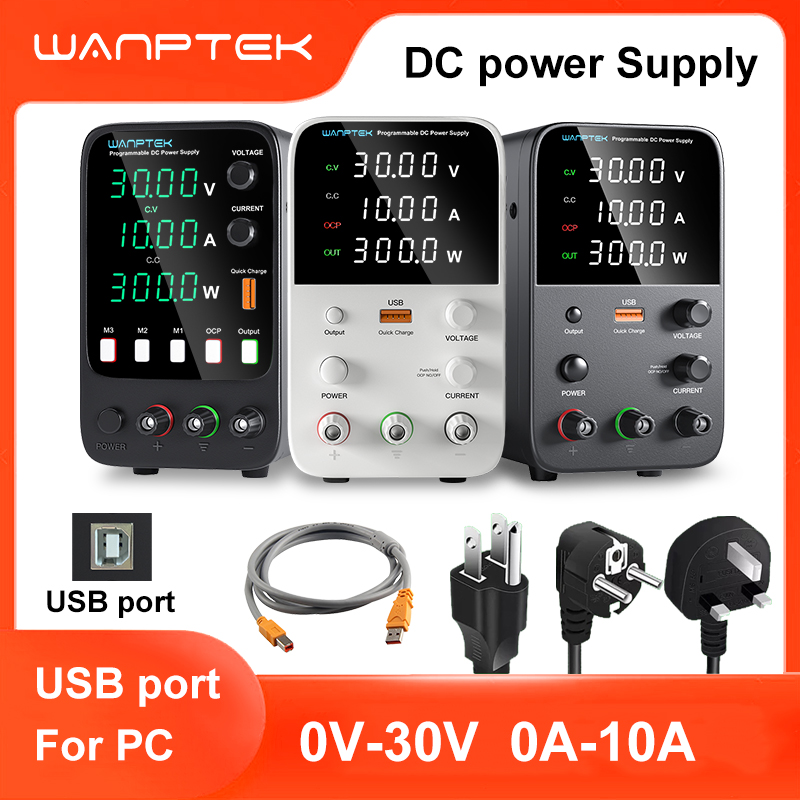 Wanptek Labor-Stromversorgung  – Programmable Dc Power Supply 30V 10A Bewertung und Preis
