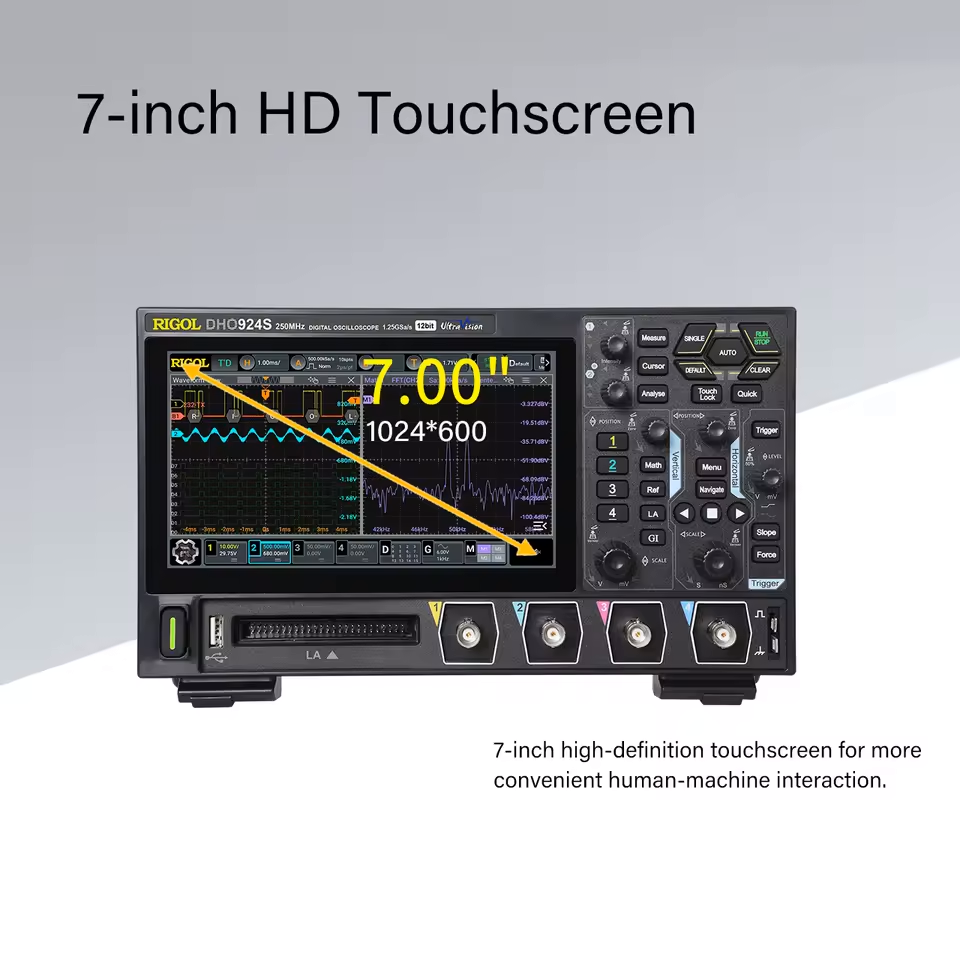 Oszilloskop der RIGOL DHO900-S – Digital Storage Oscilloscope 100Mhz Bewertung und Preis