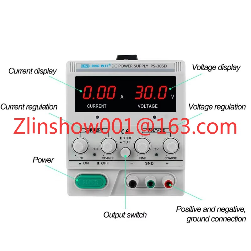 PS-305D 30V 5A 150W Laborprüfu – Linear Lab Power Supply Adjustable Bewertung und Preis